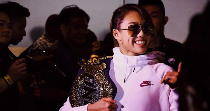 world champion vs world champion, Angela Lee