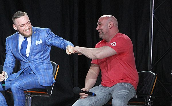 Conor McGregor, Dana White