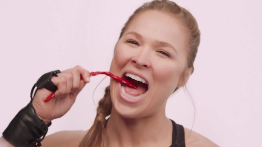 Ronda Rousey Twizzlers commercial