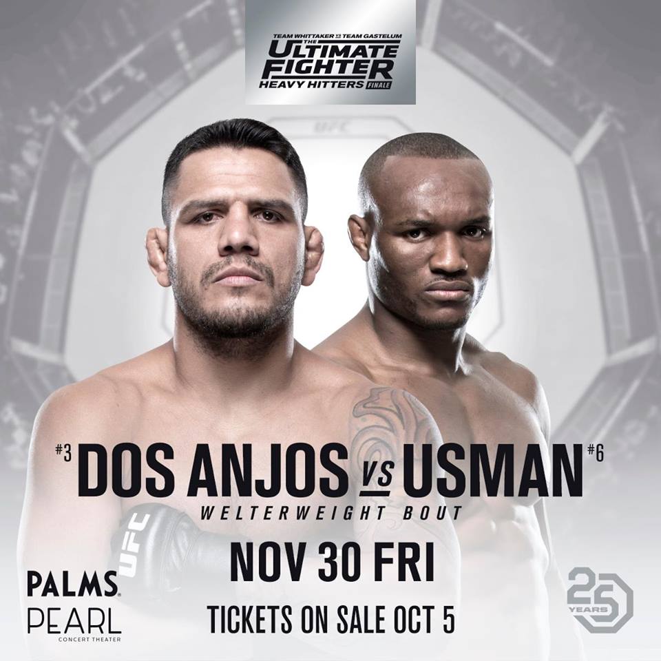 Heavy Hitters Finale, Kamaru Usman, Rafael Dos Anjos