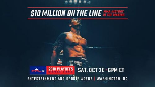 PFL 10 Results - 2018 playoffs - Welterweights & Middleweights