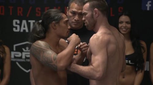 PFL 10 weigh-in results - Welterweights and Middleweights