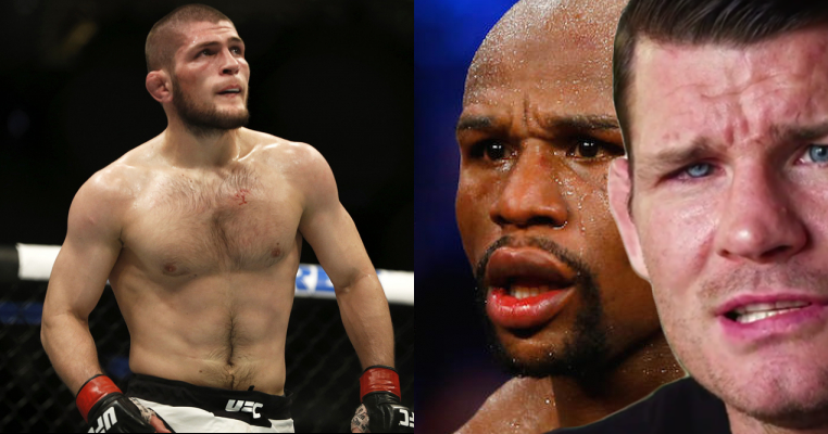 Michael Bisping, Floyd Mayweather, Khabib Nurmagomedov