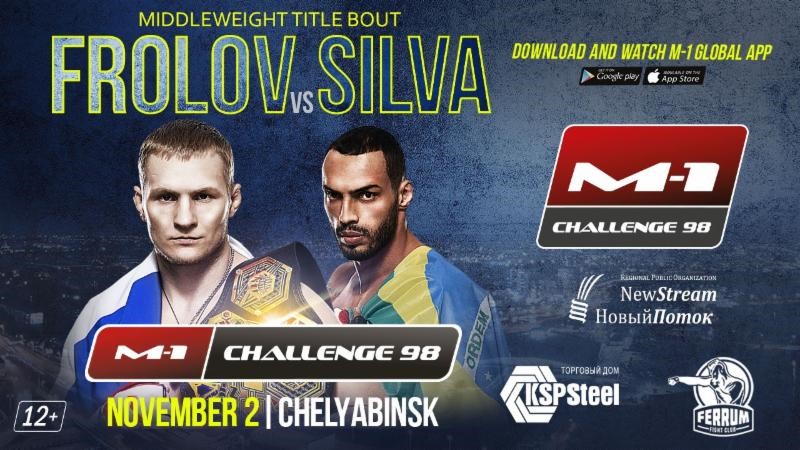 M-1 Challenge middleweight champion Artem Frolov defends vs. Bruno Blindado Silva