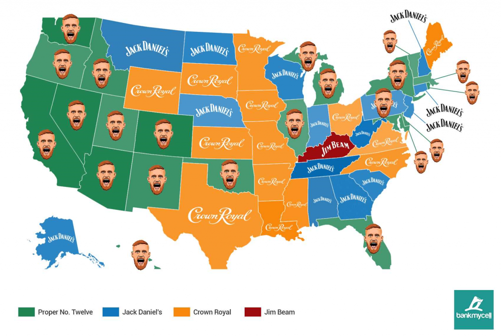 Conor McGregor’s Proper 12: Which Countries & States Has It Taken Over?