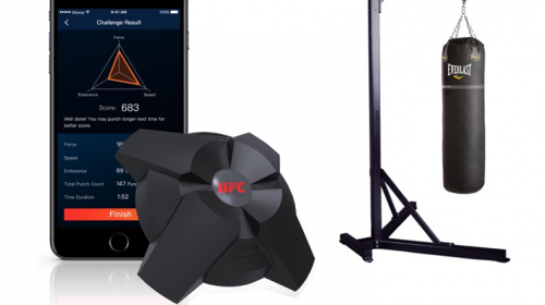 UFC Force Tracker, Smart Device for Heavy Bags