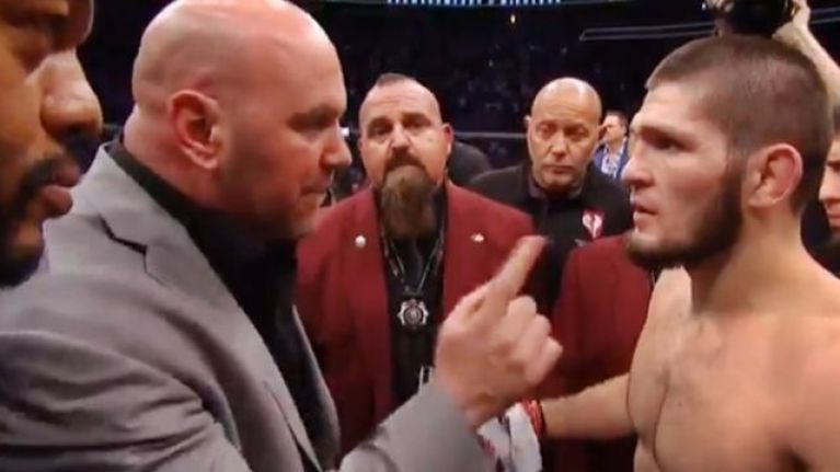 Dana White, Khabib Nurmagomedov