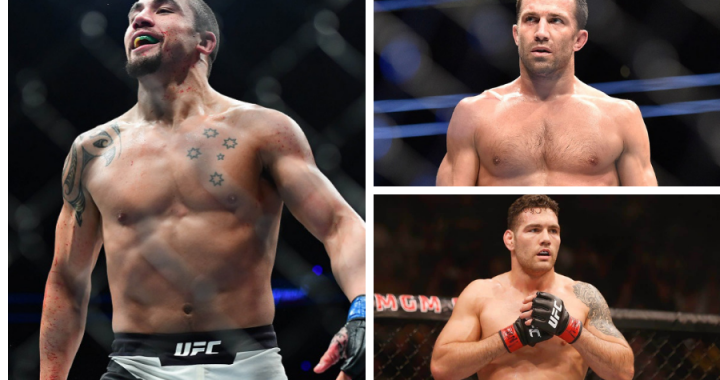 Robert Whittaker, Luke Rockhold, Chris Weidman