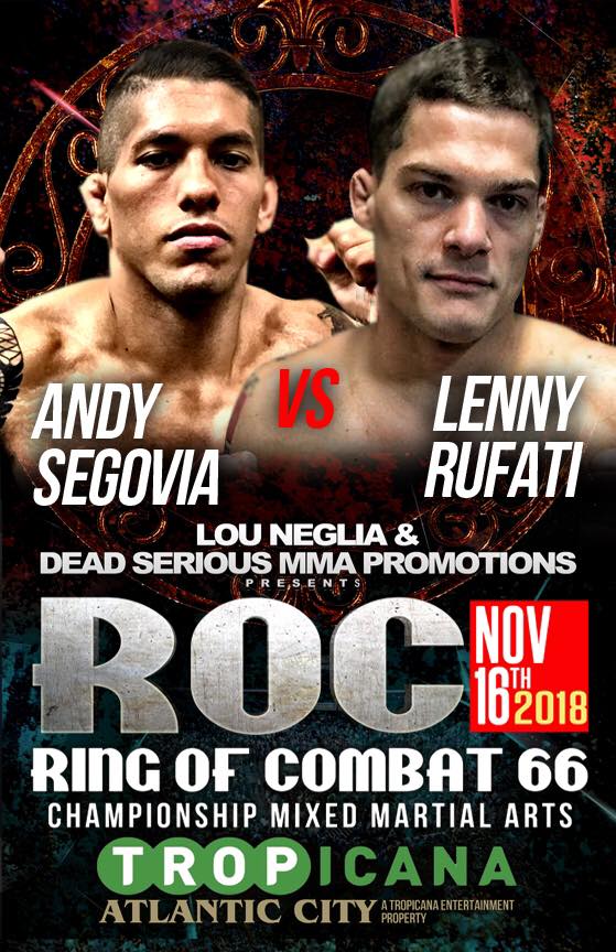 Ring of Combat 66, Lenny Rufati, Andy Segovia