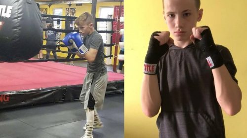 13-year-old Conner Shea dreams of being a pro boxer, gets his start at Holiday Brawl 2