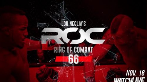 Ring of Combat 66 Results from Atlantic City, New Jersey