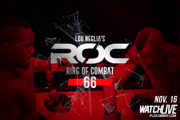 Ring of Combat 66 Results from Atlantic City, New Jersey