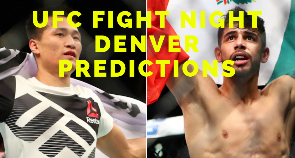 UFC Fight Night Denver: Korean Zombie vs. Yair Rodriguez Predictions