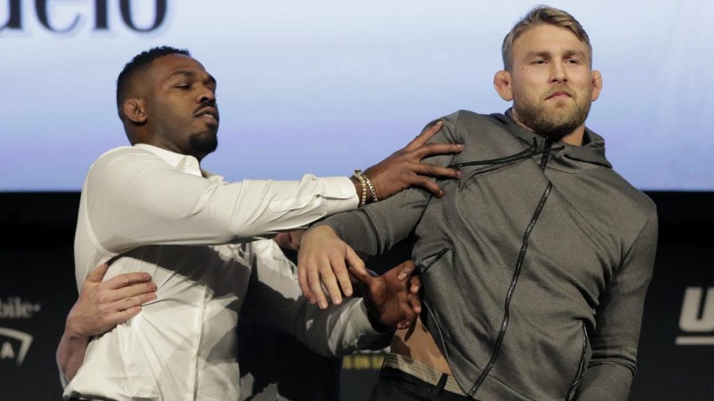 Alexander Gustafsson on Jon Jones post-presser shove: "I wasn't impressed by his power at all"