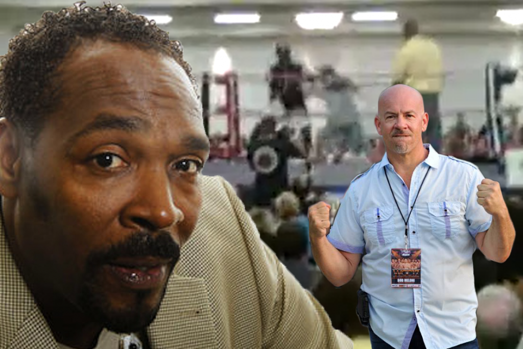 Rodney King battles MyMMANews reporter Bob Meloni in Celebrity Boxing bout