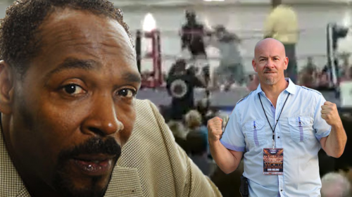 Rodney King battles MyMMANews reporter Bob Meloni in Celebrity Boxing bout