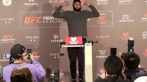 UFC Fight Night 141 weigh-in results from Beijing, China