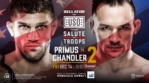 American Forces Network to Simulcast Bellator and USO Present: Salute the Troops on Friday, Dec. 14