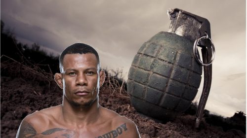 Alex Oliveira injured by grenade fragments on Christmas Eve