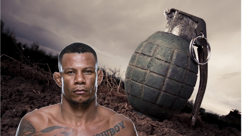 Alex Oliveira injured by grenade fragments on Christmas Eve