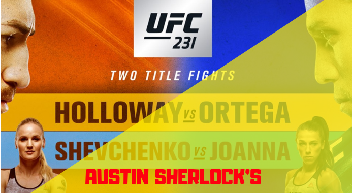 UFC 231 Predictions