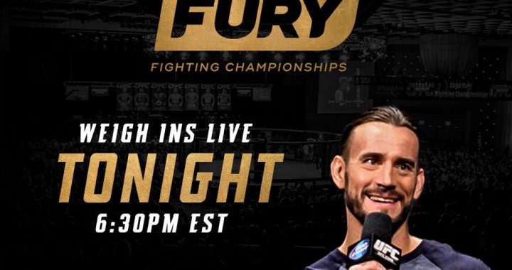 CFFC 71 weigh-in results and video - CM Punk hosts the action