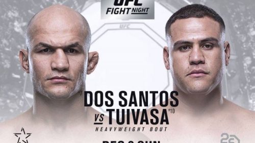 UFC Adelaide results - Junior Dos Santos vs. Tai Tuivasa