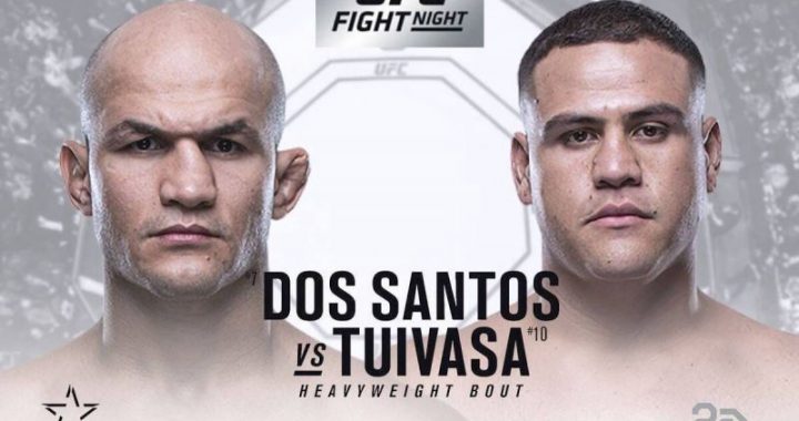 UFC Adelaide results - Junior Dos Santos vs. Tai Tuivasa