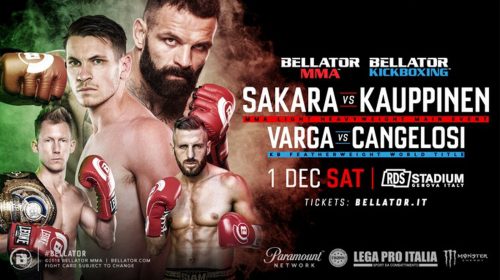 Bellator 211 results - Alessio Sakara vs. Kent Kauppinen