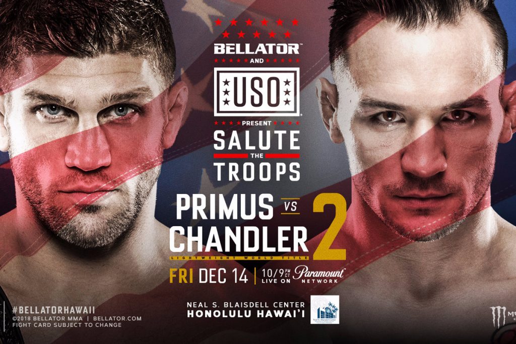 Bellator 212 results - Primus vs. Chandler 2 from Hawaii