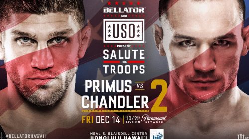 Bellator 212 results - Primus vs. Chandler 2 from Hawaii