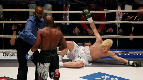 Rizin FF 14 Results - Mayweather wins exhibition in first round