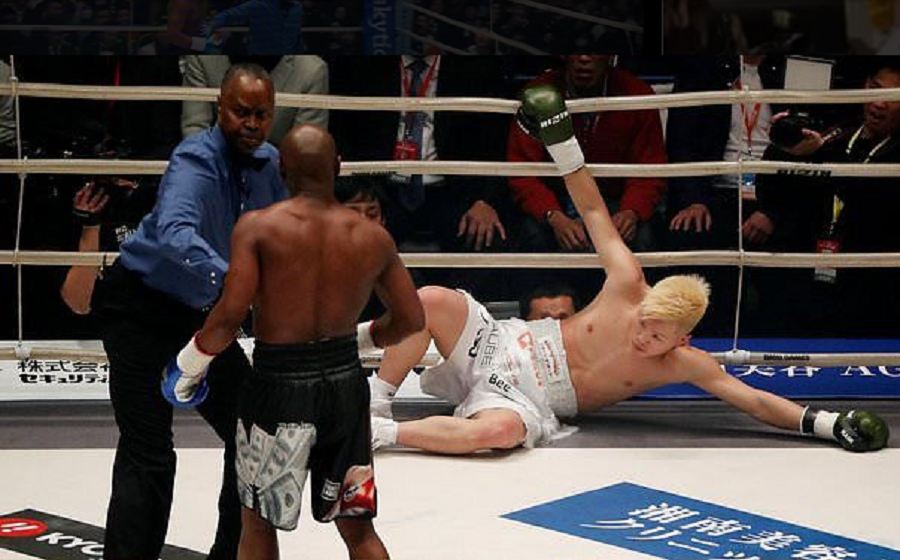 Rizin FF 14 Results - Mayweather wins exhibition in first round