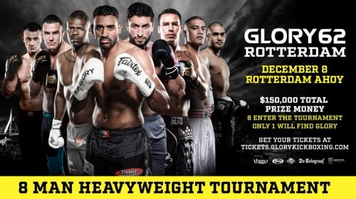 GLORY 62 ROTTERDAM Eight-Man Heavyweight Tournament Draw Results