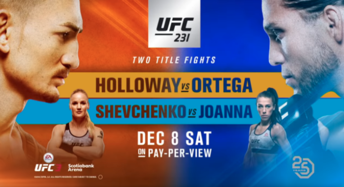 UFC 231 results - Holloway vs Ortega, Shevchenko vs Jedrzejczyk