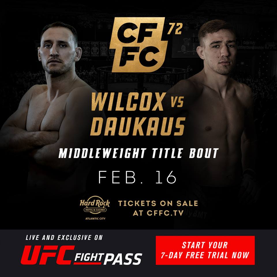 CFFC 72, Kyle Daukaus