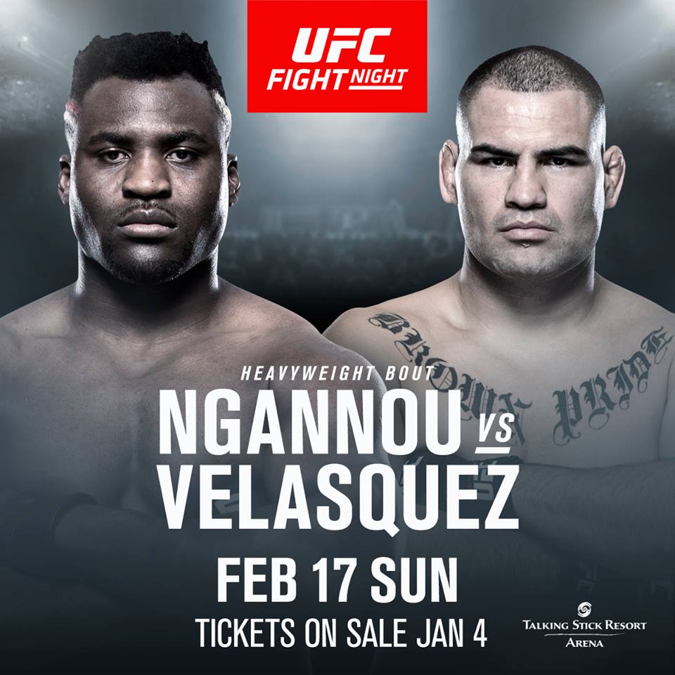 UFC Debuts on ESPN with Ngannou vs. Velasquez