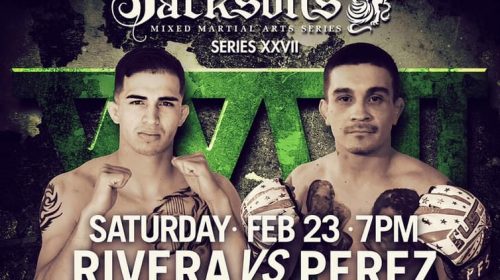 Jerome Rivera vs. Gene Perez headlines Jackson's MMA Series XXVII