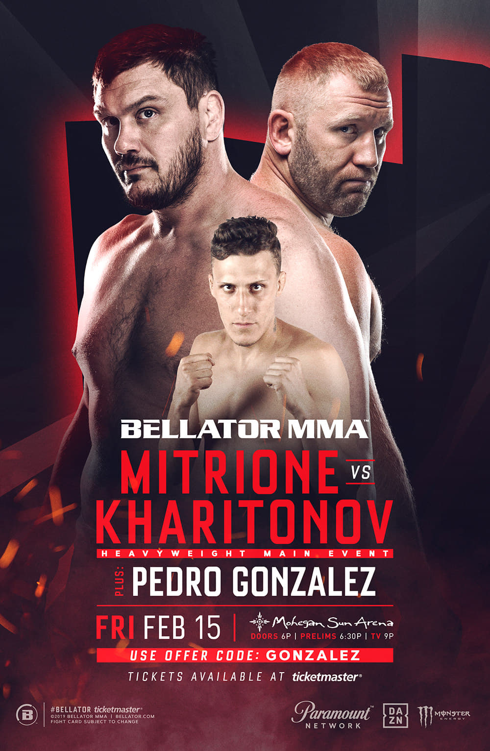 Pedro Gonzlez, Bellator 215