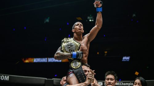 Adriano Moraes upsets Geje Eustaquio to capture ONE flyweight world championship