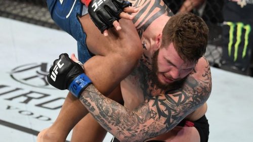 Greg Hardy disqualified for illegal knee in UFC debut