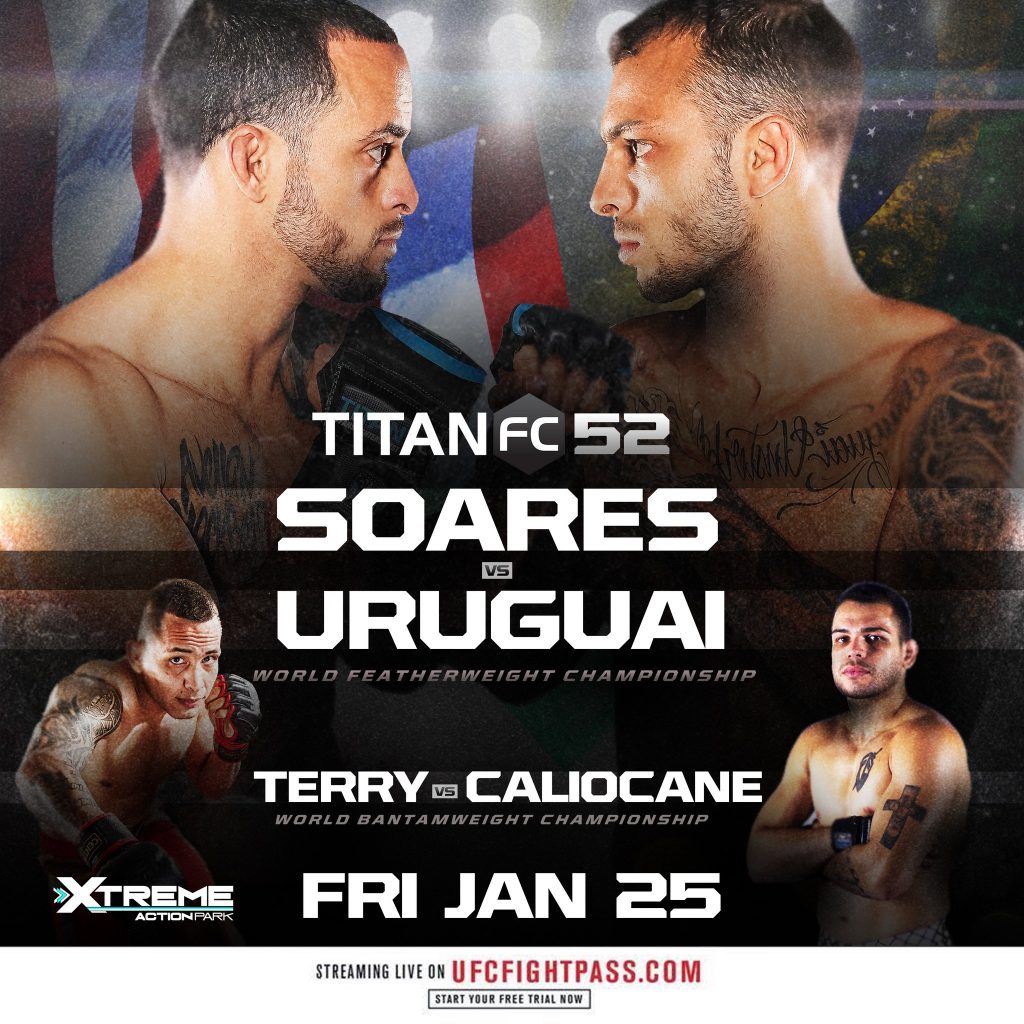 Titan FC 52 weigh-in results, video - 2 titles are on the line