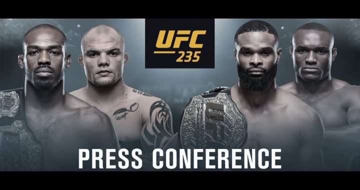 UFC 235 press conference