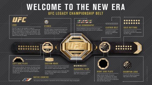 UFC championship belt