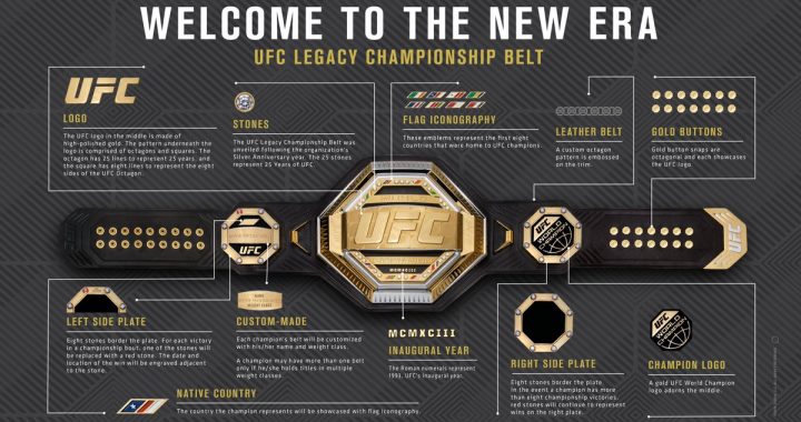 UFC championship belt