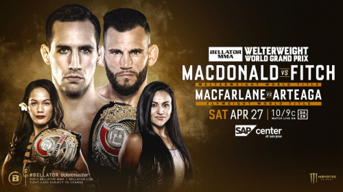 Rory MacDonald defends against Jon Fitch, Ilima-LeiMacFarland defends against Veta Arteaga