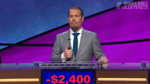 Former UFC fighter Dave Kaplan on Jeopardy