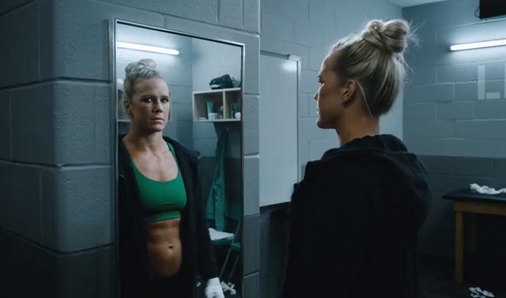 Holly Holm in new Mountain Dew commercial