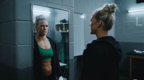 Holly Holm in new Mountain Dew commercial