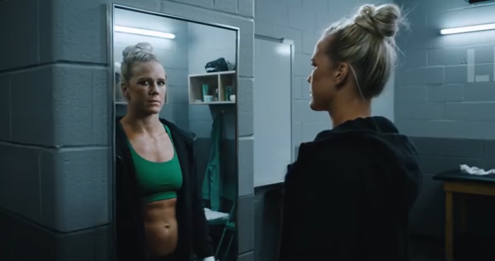 Holly Holm in new Mountain Dew commercial